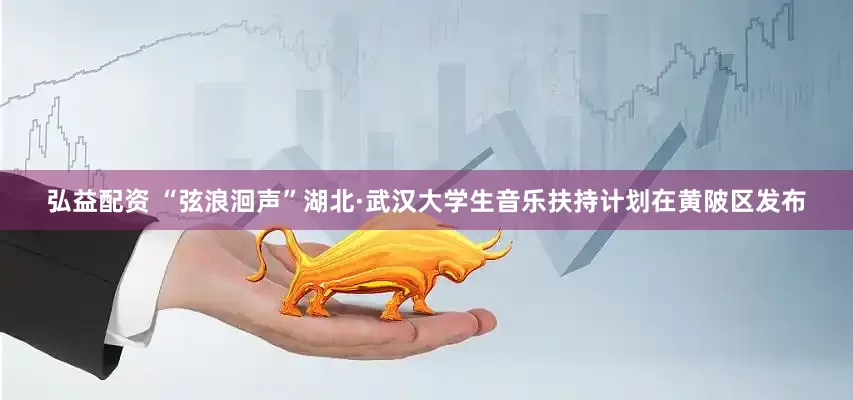 弘益配资 “弦浪洄声”湖北·武汉大学生音乐扶持计划在黄陂区发布