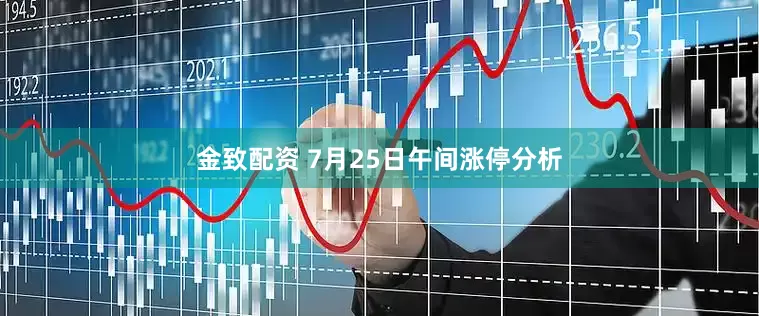 金致配资 7月25日午间涨停分析
