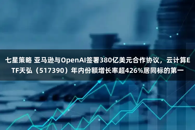 七星策略 亚马逊与OpenAI签署380亿美元合作协议，云计算ETF天弘（517390）年内份额增长率超426%居同标的第一